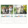 2026 Cute Tabby Kittens Calendar 12 Monthly Planner Wall Calendar Home Office
