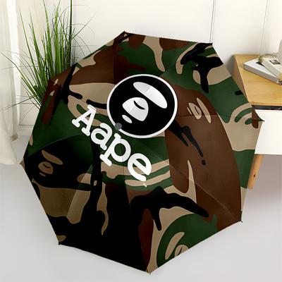 Худи Aape с камуфляжем Стильный городской модный зонт, Компактный складной зонт-трость 3 сложения для мужчин и женщин, S170