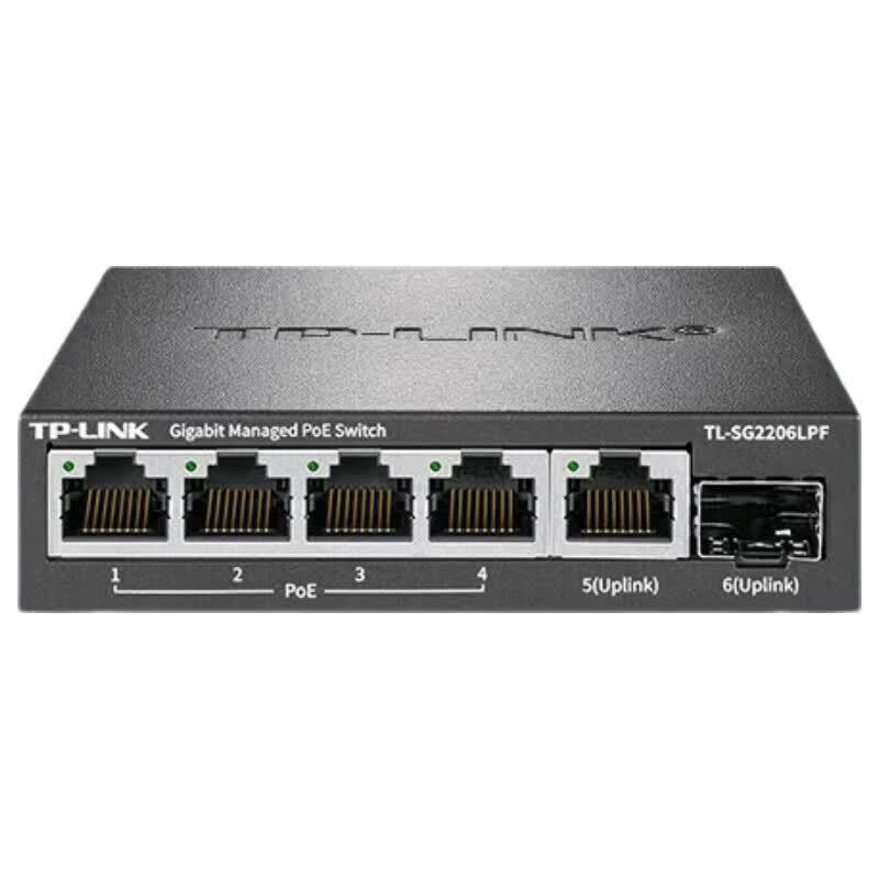 TP-LINK 6-Port Gigabit PoE+ Cloud Managed Switch
