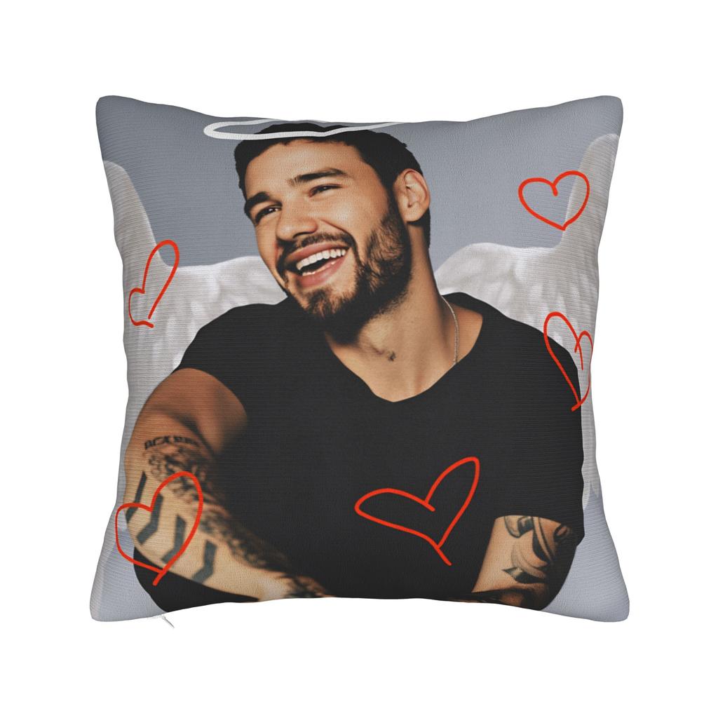 L-Liam Payne Singer Pillow Case Soft Pillow Cover Morden Pillowcases For Living Room Chair