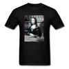 Funky T-shirt Mona Lisa Print T Shirt Men Black Tshirt Renaissances Altered States Tops & Tees Funny Art Design Clothes Cotton