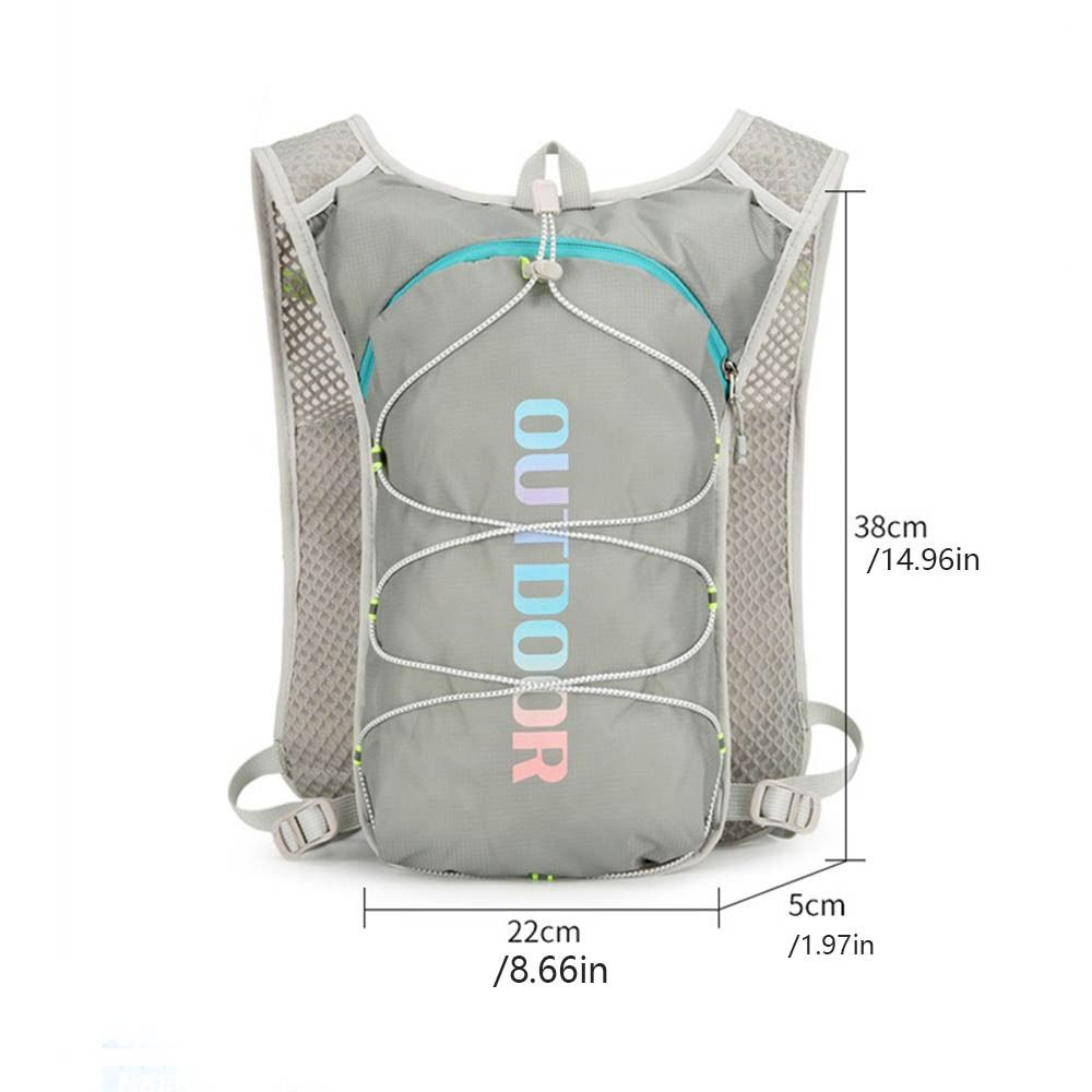 Waterproof Hydration Pack Breathable Hydration Jogging Vest Running Hydration Vest Outdoors