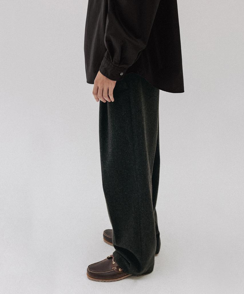 BLANKROOM Wool Trousers_Brown