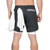 Мужские спортивные дышащие штаны для фитнеса, шорты для плавания, бега, бега, тренажерного зала, больших размеров