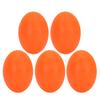 5шт силиконовый мяч для захвата запястья силовые упражнения массажный усилитель захвата оранжевый (20