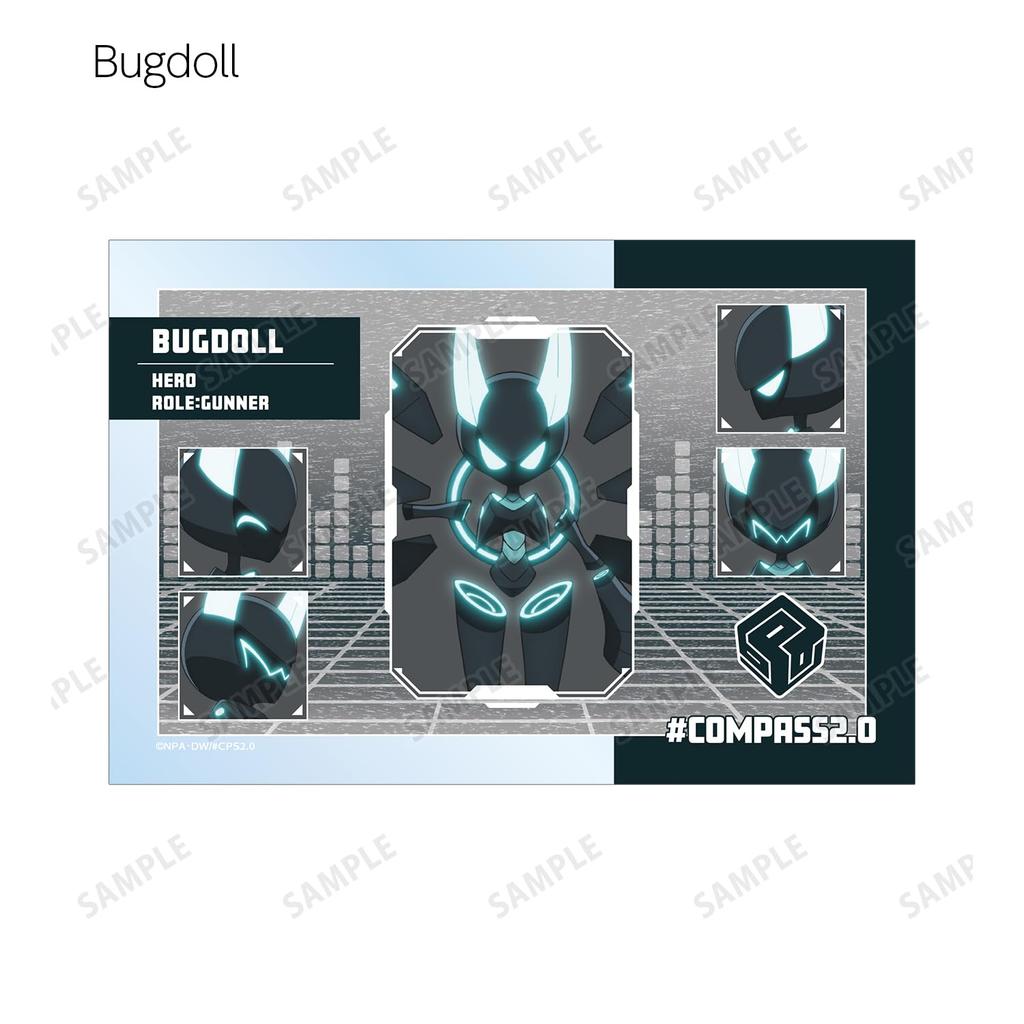 Compass Combat Providence Analysis System Trading Clear Cards Box 2.0 ver.A 16-Piece