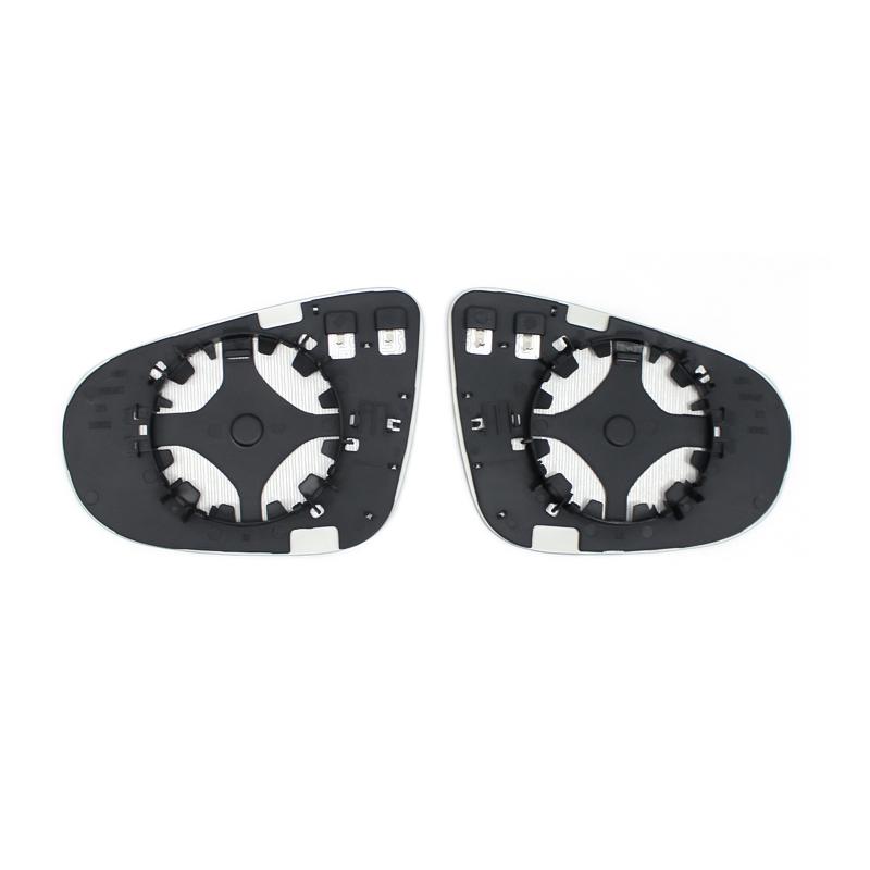For Vw Golf 5 Mk5 2003 - 2008 Jetta Passat B6 2006-2009 Left Right Door Side Heated Wing Mirror Glass Rearview Rearview Plate