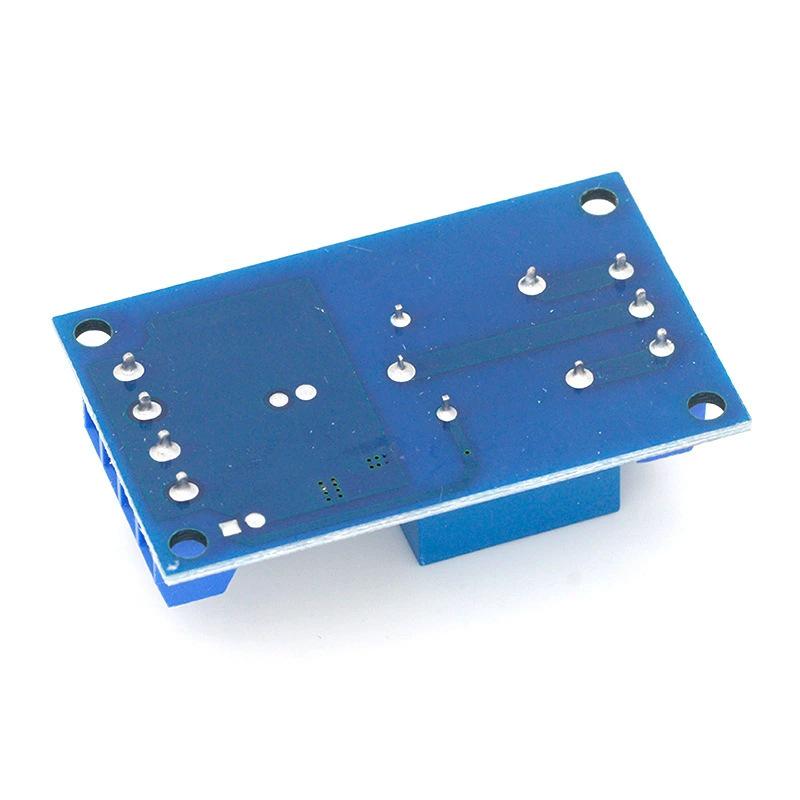 Single Button Bistable Relay Module for Car Modifications (5V/12V/24V) - One-Button Start/Stop Self-Locking Switch