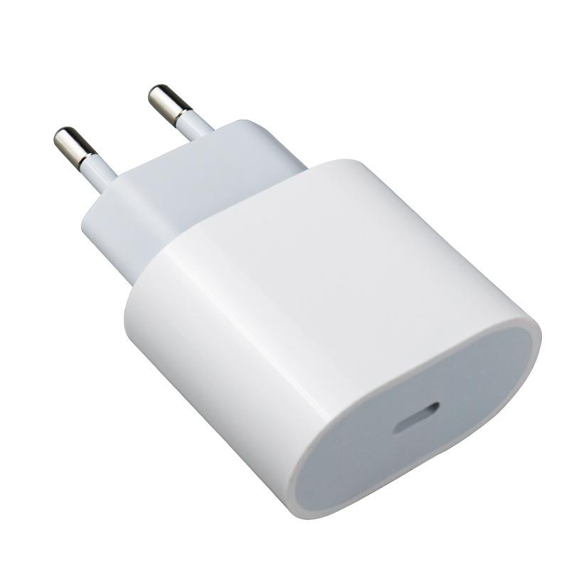 New PD20W Fast Charging Mobile Phone Charging Head US-regulated Charging Power Adapter European-regulated Charger