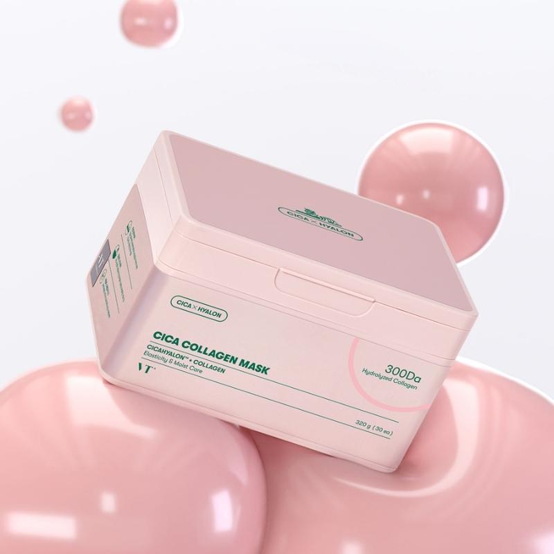 VT COSMETICS Маска с цика и коллагеном 30 шт. 320 г / 11,29 унции
