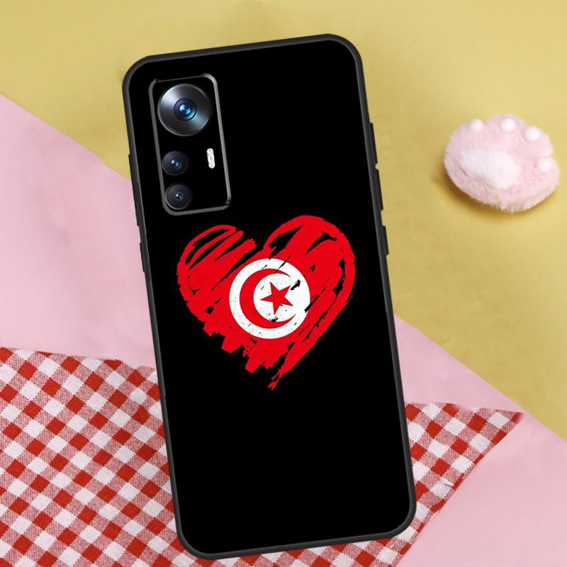 Флаг Туниса Паспорт Для Чехла Xiaomi 14 15 Ultra 13T 14T 15T 17 Pro Max Для POCO F8 Ultra X7 X5 X6 F5 F6 F7 Pro