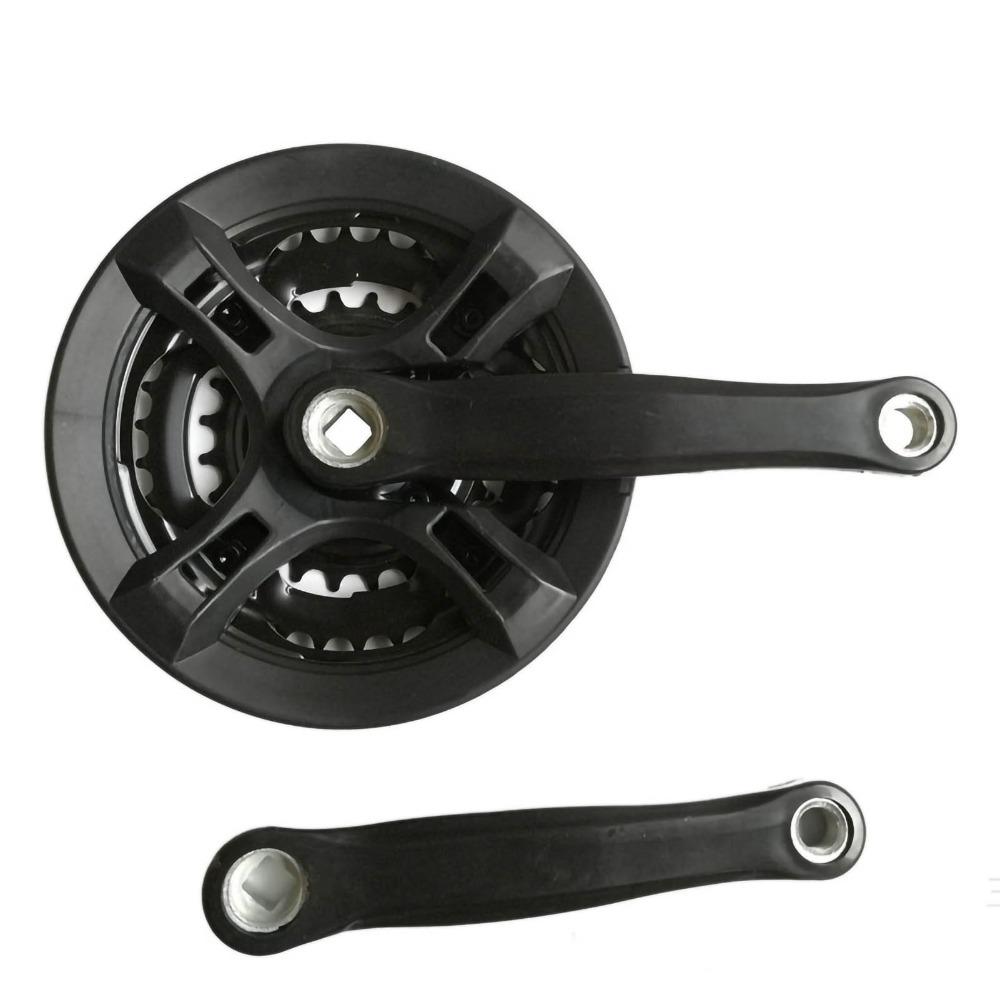 42T 3 Chip Mountain Bike Crankset Iron Bike Crankset Disc Durable Bike Sprocket Road Bikes