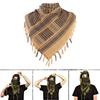 Stylish Shemagh Scarf Soft Jacquard Palestine Arab Shawl for Men Women Lightweight Arabian Dubai Headwrap Desert Scarf
