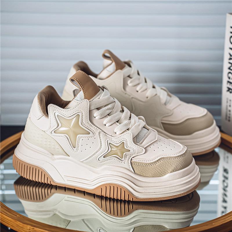 Обувь для скейтбординга на платформе для мужчин, модная мужская дизайнерская обувь для звезд, модные повседневные мужские кожаные кроссовки zapatillas de hombre