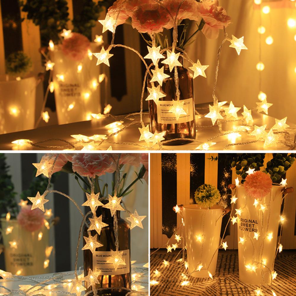 Светодиодная гирлянда, сказочные огни, огни для украшения дома, сада, вечеринки