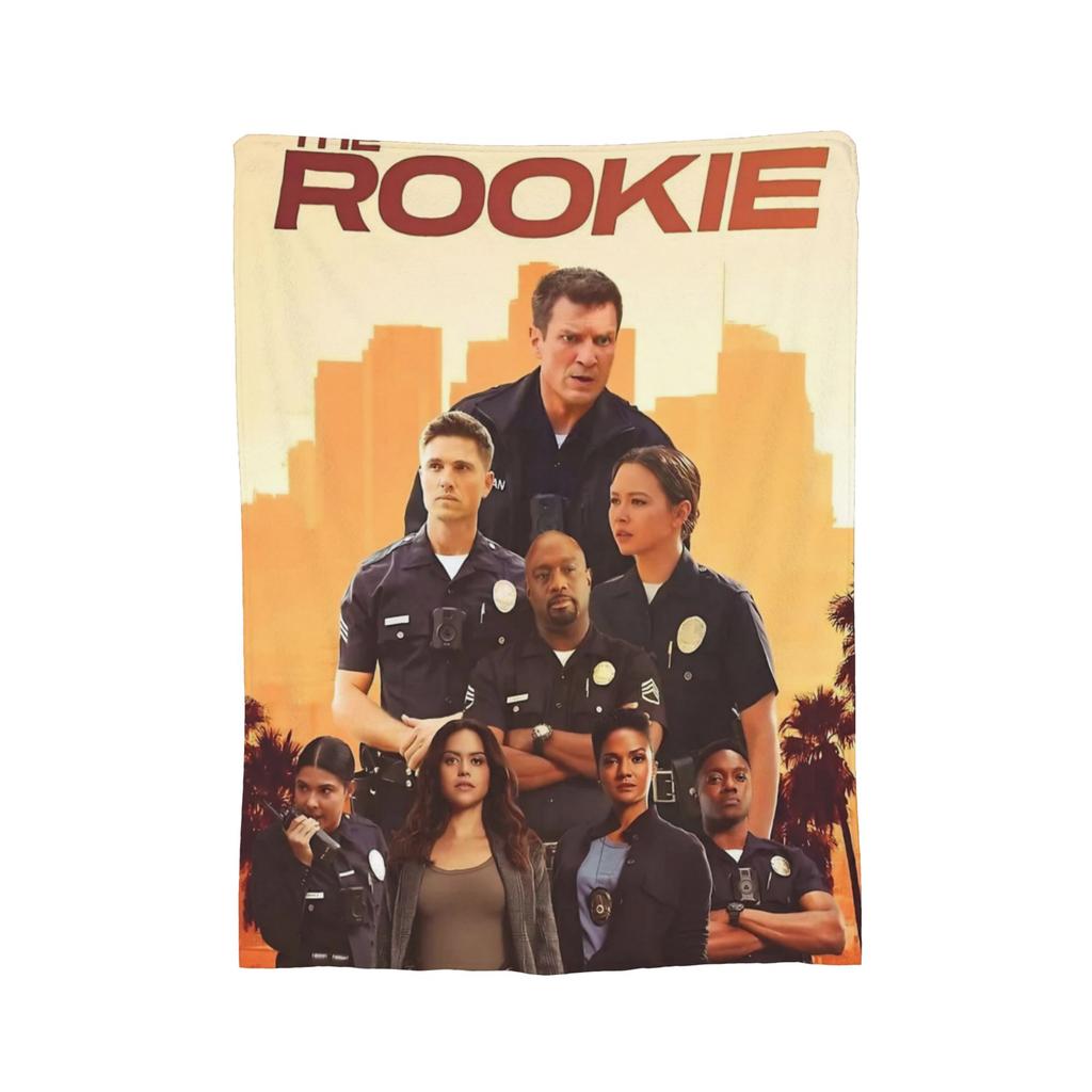 The Rookie Arrest Me But Make It Sexy Blanket  Flannel Throw Blanket Summer Air Conditioning Personalised Soft Warm Bedsprea,