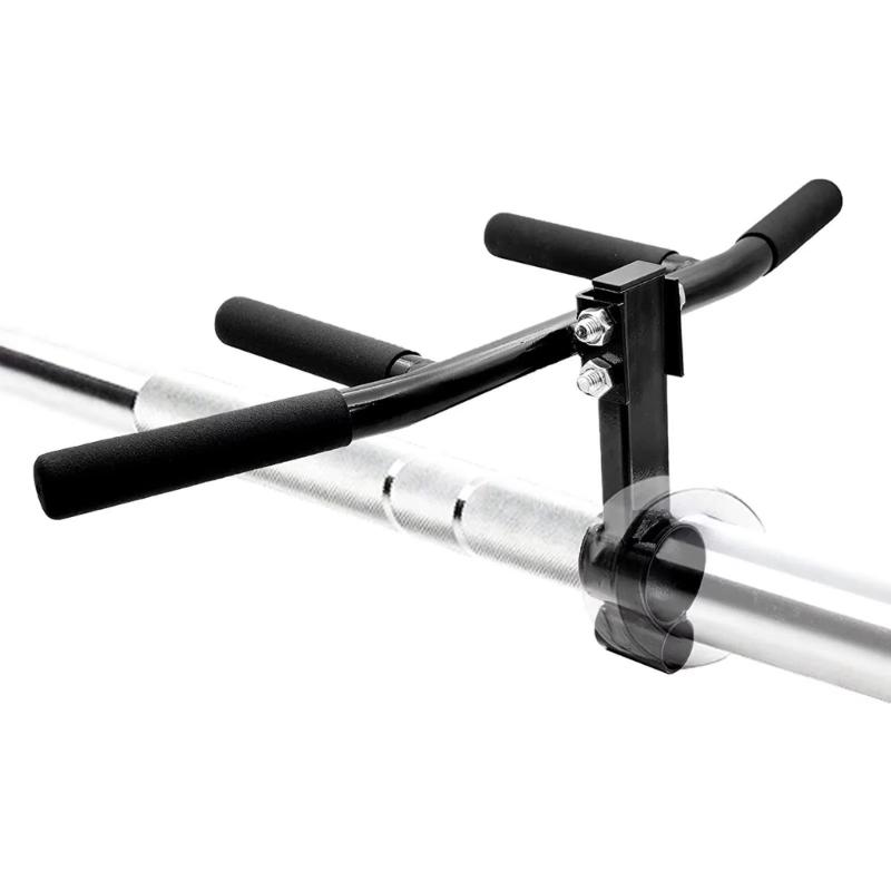 Мультихват Т-гриф для становой тяги с упором в пол для силовых тренировок и тренировок всего тела Фитнес Т-гриф