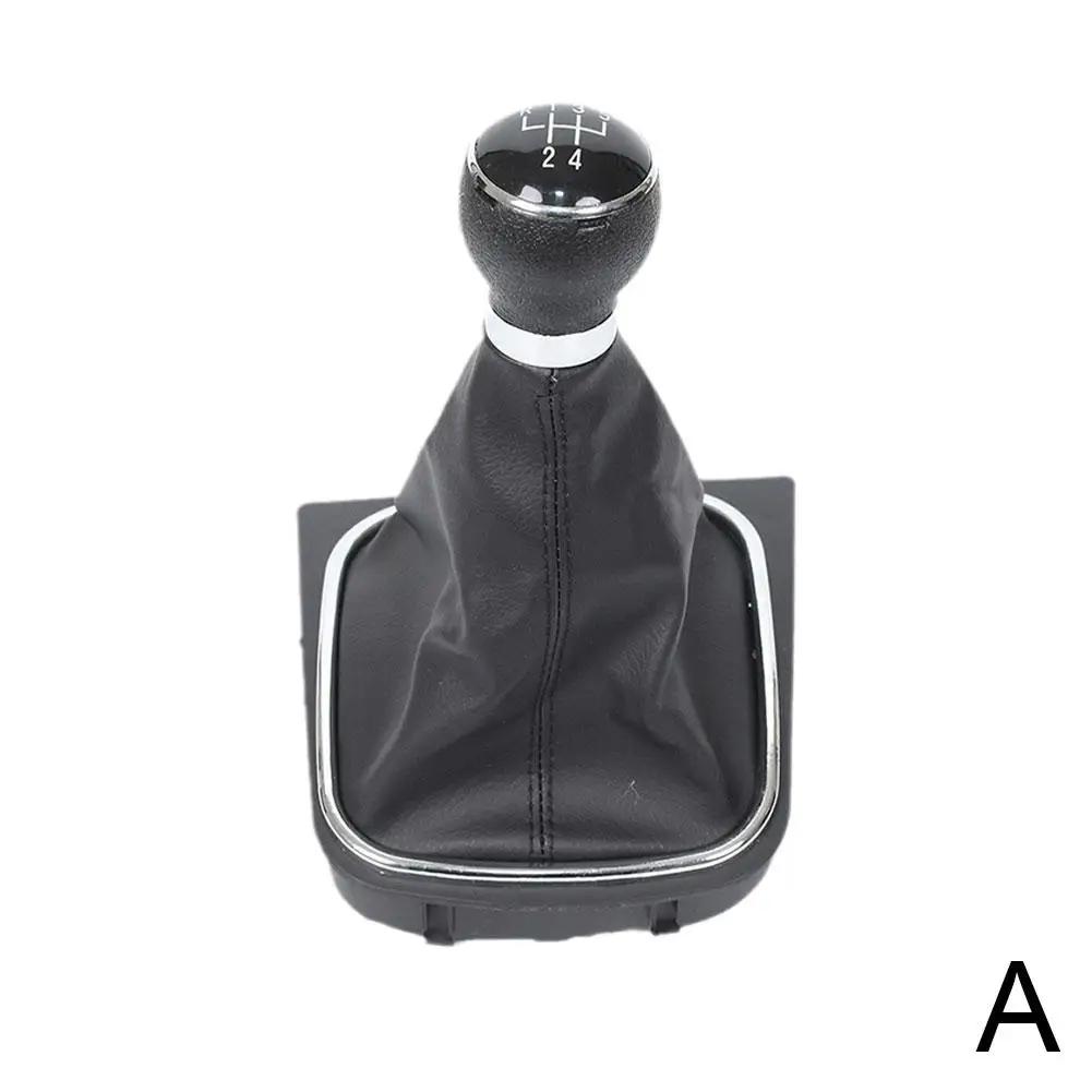 5/6 Speed Gear Shift Knob Lever Stick Gaiter Boot Cover For Vw Rabbit For Golf 5 Jetta 2005-2010 For Vw Golf 6 Jetta 2010-2 A2r3