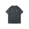 Li Ning Wade Series Reflective Logo Round Neck Pullover Short Sleeve T-Shirt Men T-Shirts Black ATSR209-4