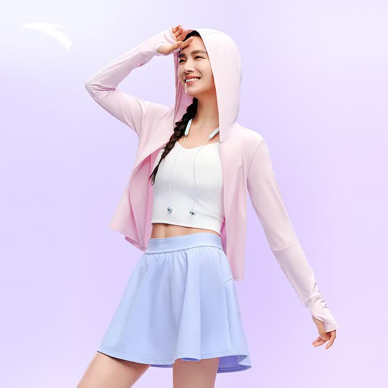 Anta Jue Jue Zi 5 Women's Ice Skin Sun Protection Hoodie