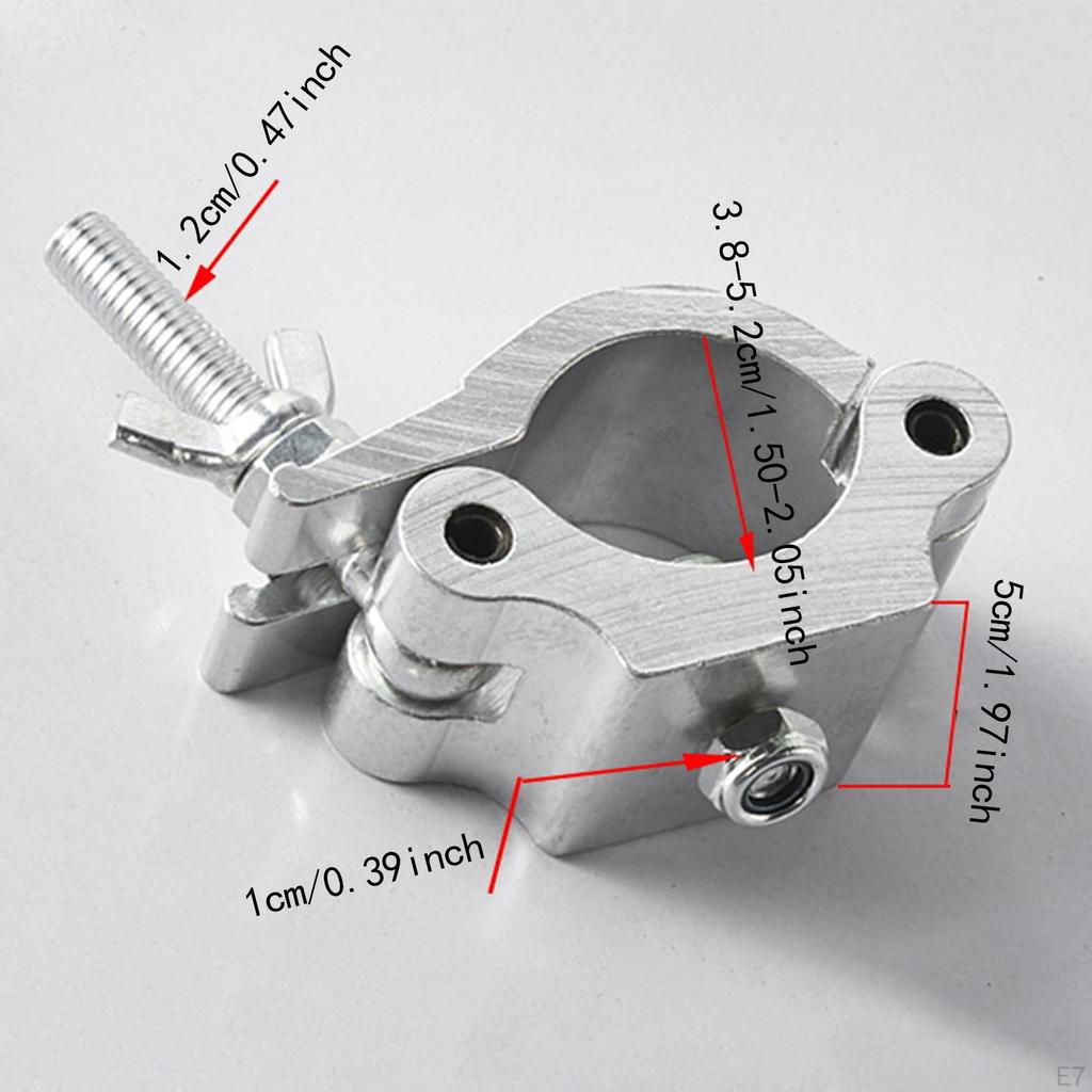 Сверхпрочные сценические лампы зажим крюк DJ Light алюминиевый ферменный соединительный зажим для освещения