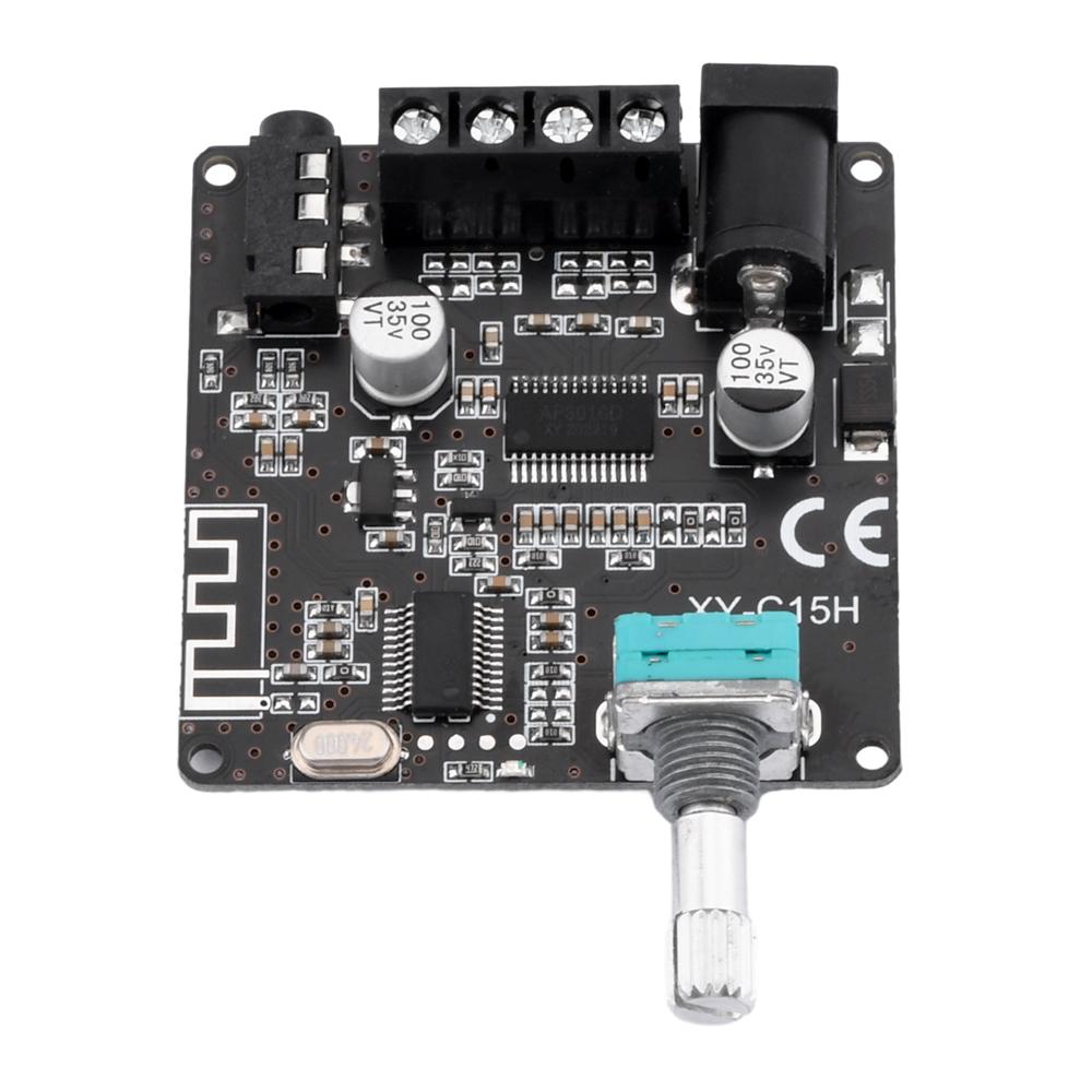 C15H MINI Bluetooth 5.0 Беспроводной Аудио Цифровой Усилитель Мощности Стерео Плата 20Втx2 Bluetooth Усилитель Управление через Приложение Усиление
