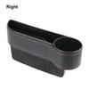 Car Organizer Leather Car Seat Gap Storage Box Seat Gap Slit Box With Charging Hole