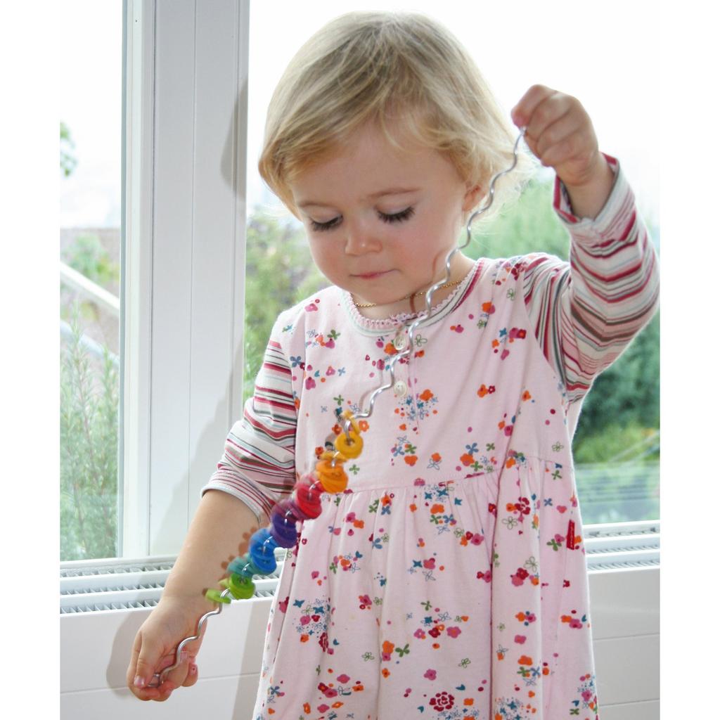 Игрушки Обучающие игрушки Спиральное повторяющееся движение Наука Визуальная игрушка 52 см Радуга Радужная спираль Grimm's