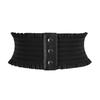 Simple Design Women'S Elastic Wide Waistband Hemline Decoration Cummerbund Ladies Overcoat Belt For Women