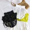 Fake Collar Women'S High Neck Solid Color Women'S Shirt Collar Decorative Versatile Lace Shirt Collar