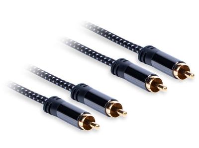 Соединительный кабель 2xRCA-2xRCA Digital AQ Premium Длина: 3,0 м, Акустическое качество