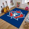 Toronto Blue Jays Printed Area Rug Carpet for Bedroom Living Room Home Decor Rugs Mat Non Slip Mat Rug for Bedside