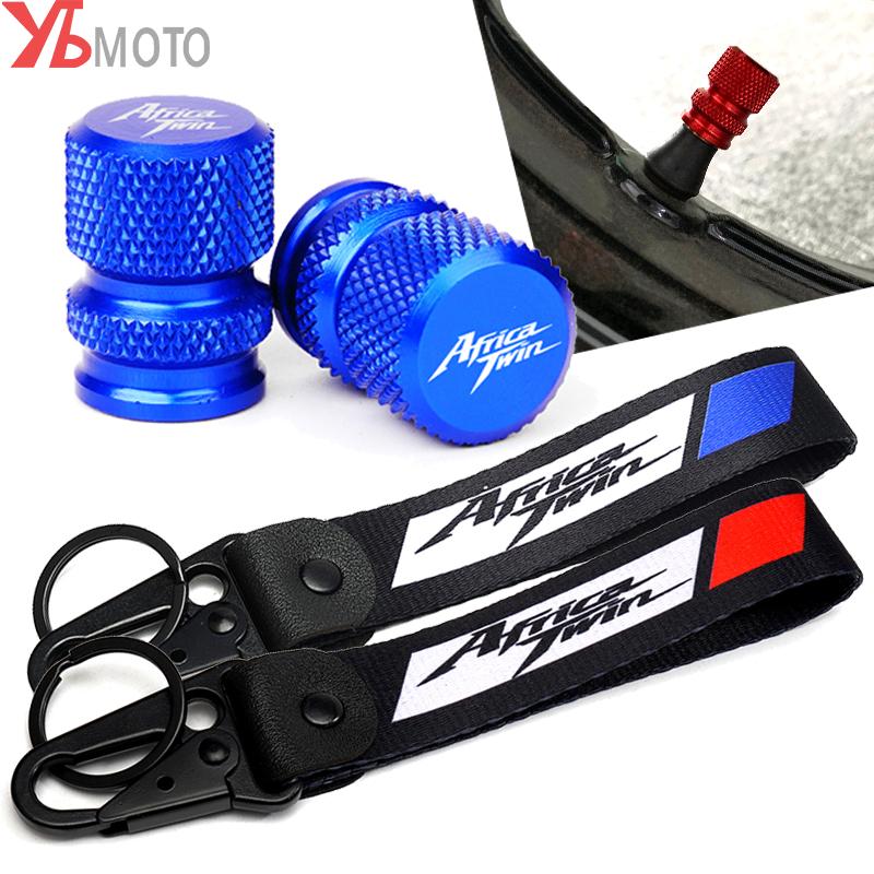 Для Honda Twin CRF1100L CRF1000L CRF 1100 1000 L аксессуары для мотоциклов, крышка клапана, крышка штока клапана и брелок для ключей