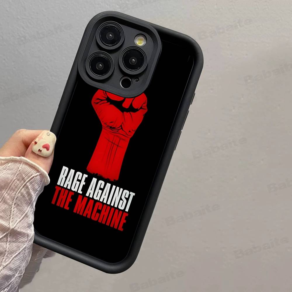 Band Rage A-Against The M-Machine Классический чехол для телефона для IPhone 17 16 15 14 13 12 11 Air Plus Pro Max Мягкая задняя крышка