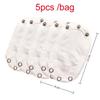 5pcs Cotton Baby Bodysuit Extender Soft Super Utility Lengthen Pads White Bodysuit Extension Strap Baby Infant Romper Partner