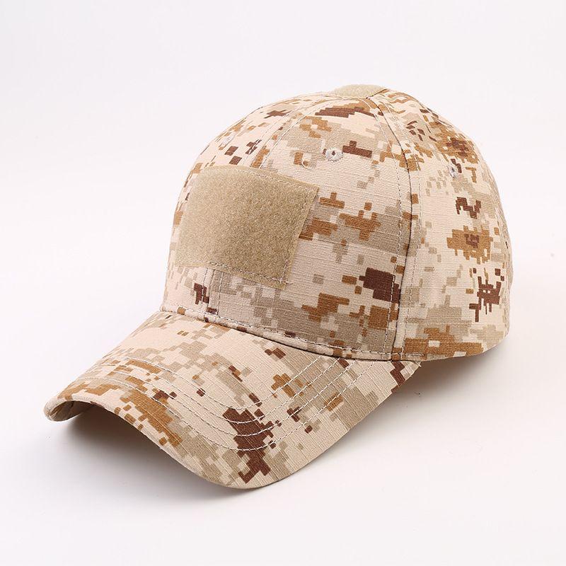Arrival Camouflage Hat Handsome Military Fans Outdoor Python Baseball Cap Men's Tactical Peaked Cap Military Training for Middle and Large Students