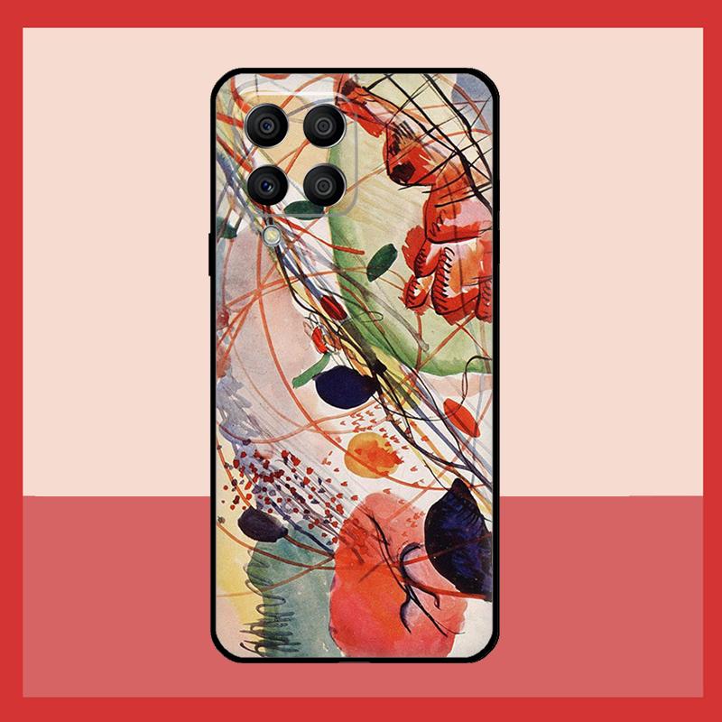 Василий Кандинский Абстрактный Художественный Чехол Для Samsung Galaxy M56 M12 M06 M32 M52 M35 M55 M15 M11 M13 M14 M16 M36 M31 M53 M34 M54