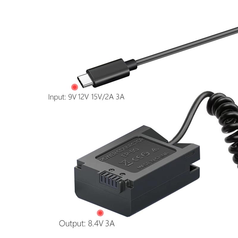 EN-EL25 ENEL25 EN-EL25a ENEL25a Dummy Battery Кабель Type-C Адаптер PD для цифровых камер Nikon Z fc Zfc Z30 Z50