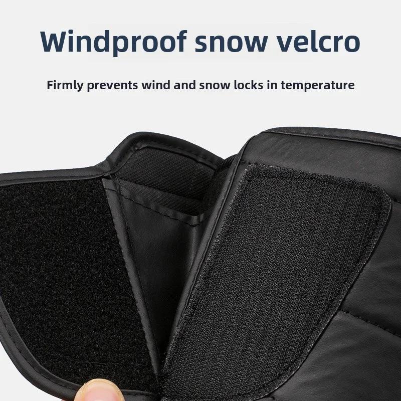 Модные зимние мужские резиновые сапоги Водонепроницаемые повседневные хлопковые сапоги Уличные нескользящие сапоги для рыбалки Плюшевые теплые хлопковые резиновые сапоги для мужчин Botas