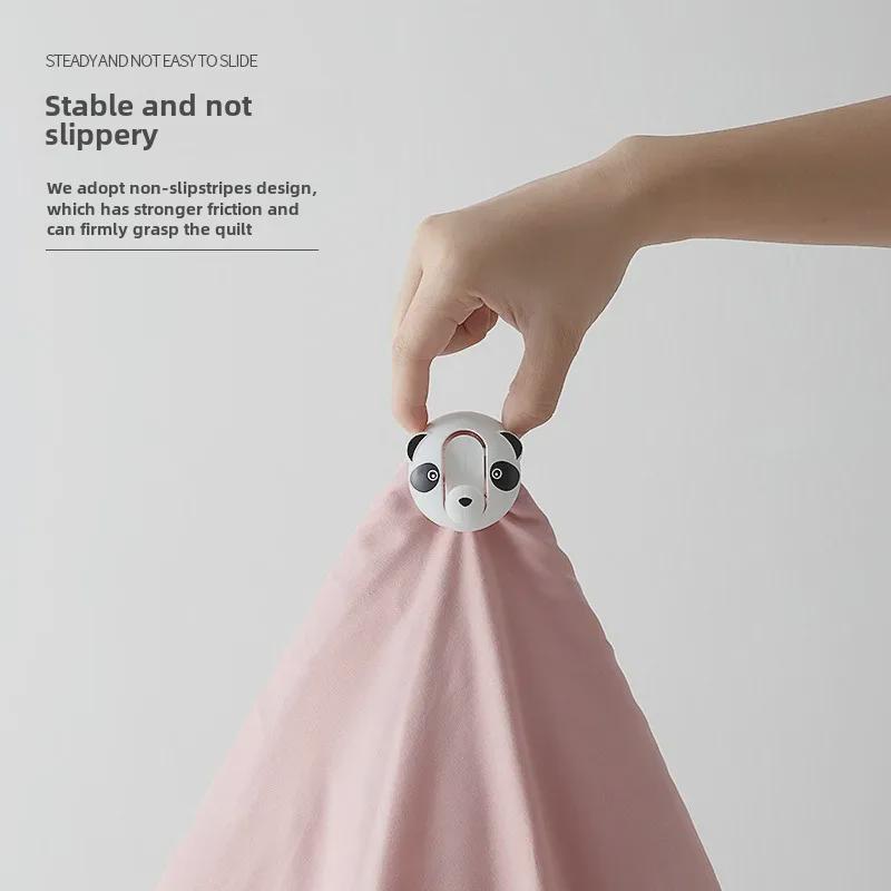 Застежка для одеяла «Panda» в Китае: Простая разблокировка одной кнопкой без использования иглы.