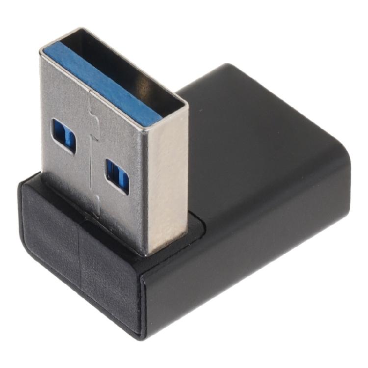4 шт. 90-градусный USB 3.0 адаптер, угловой USB A Male на Female, удлинитель-конвертер для расширения ПК, ноутбука