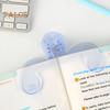 Transparent Book Clip Plastic Book Page Holder Clips Multifunctional Bookmark Reading Accessories for Teachers Students Reading Lovers