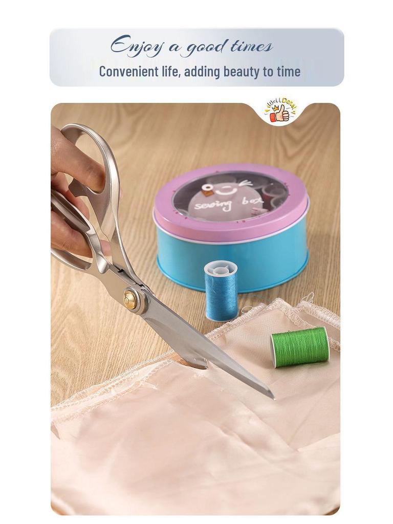 Профессиональные ножницы из нержавеющей стали для резки ткани, кожи и бумаги