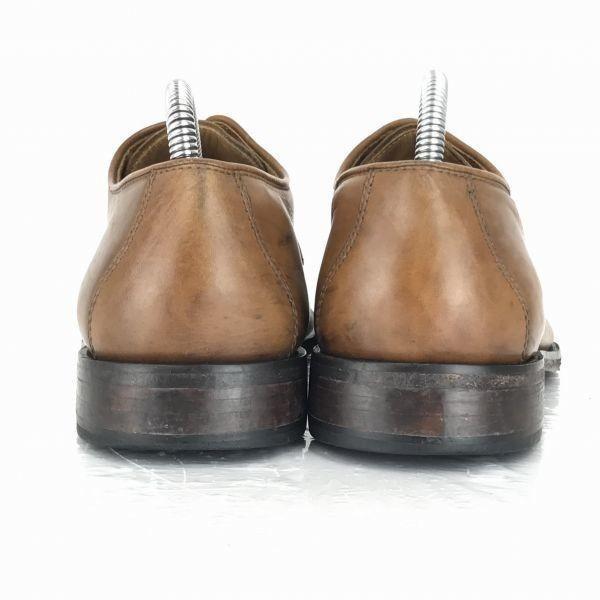 Gallus Germany Leather U-Tip 26.0 Brown Dress Shoes Business(USED)