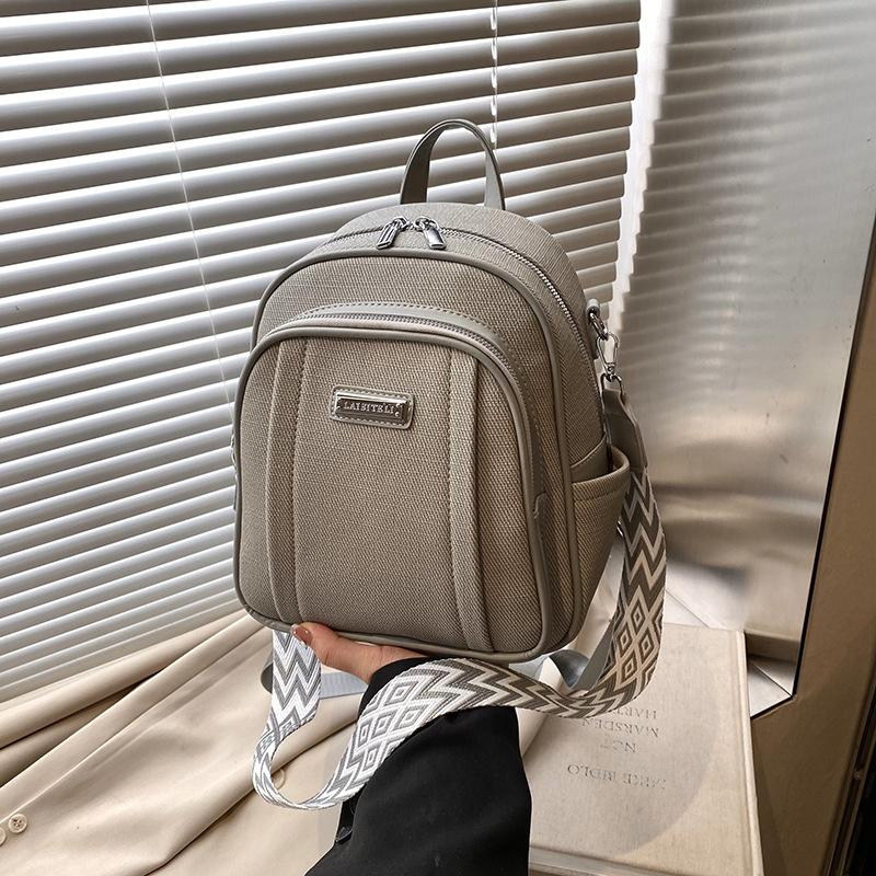 Рюкзак премиум-класса женский новый повседневный простой на плечо/мессенджер многофункциональный дорожный маленький рюкзак