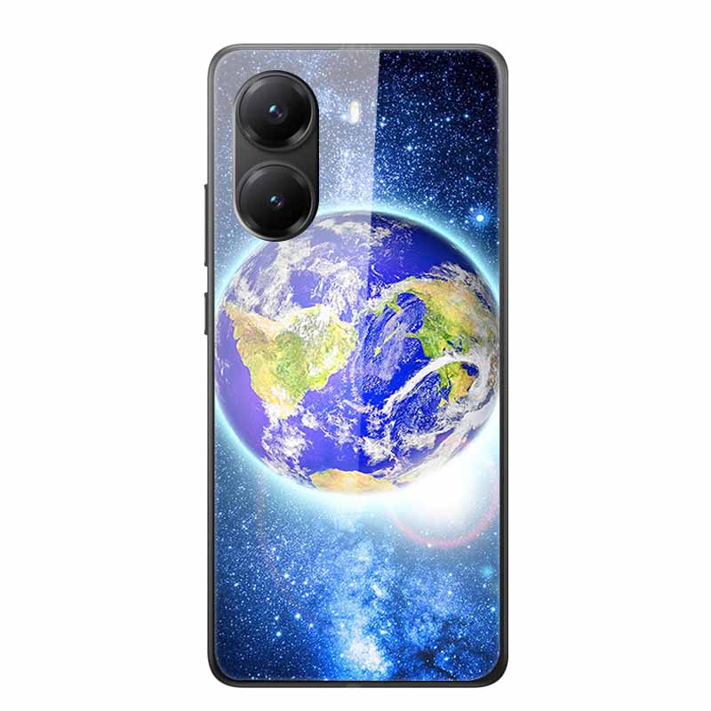 Glass Case For Poco X7 Pro Case X7Pro Hard Tempered Glass Back Cover Soft Bumper For Xiaomi Poco X7 Pro Case PocoX7 Pro Fundas
