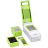11-in-1 Stainless Steel Multipurpose Vegetable and Fruit Chopper, Green
