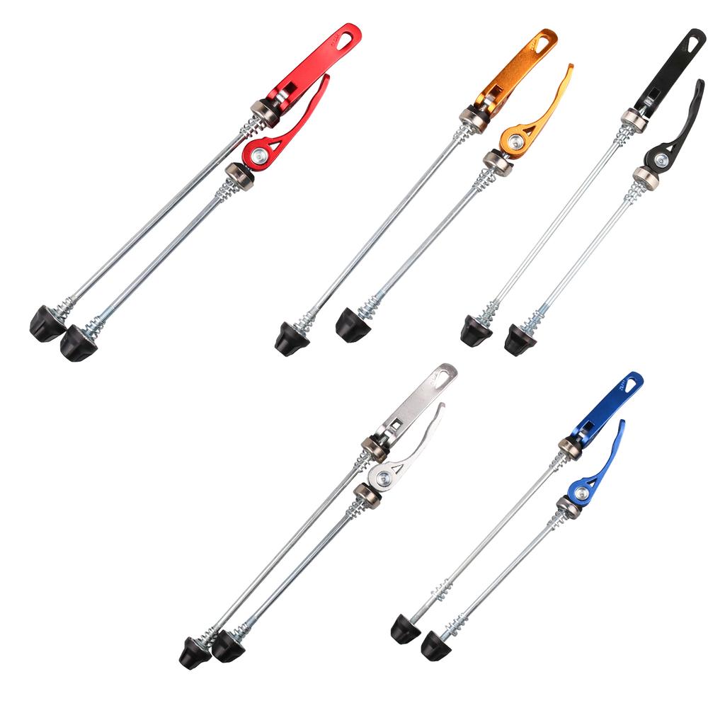 2pcs Mountain Bicycles Hub Quickly Release Skewer Aluminum Alloys Skewer for Stability and Durability