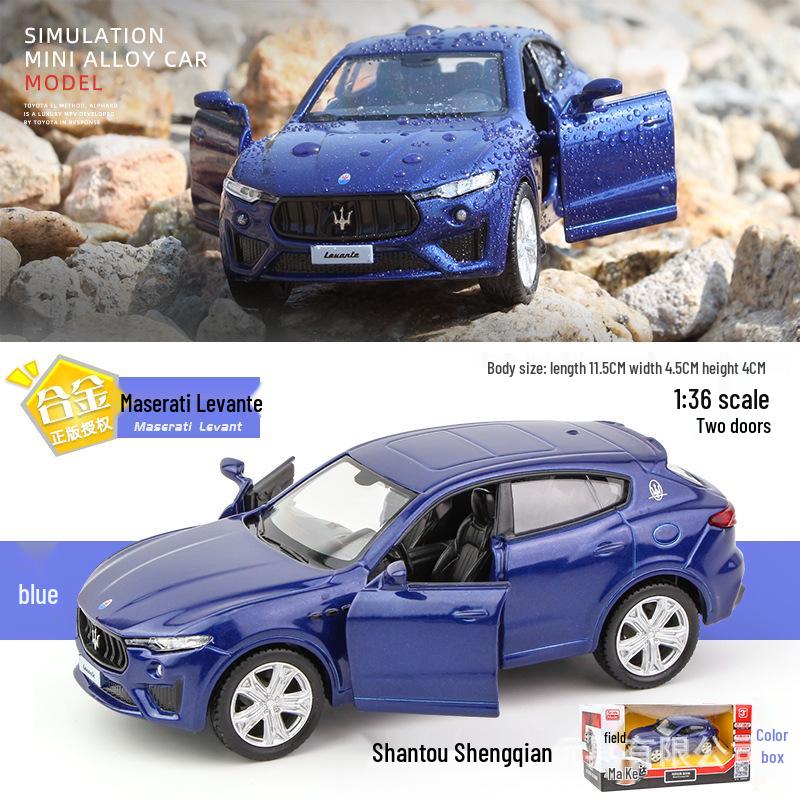 1:Модели автомобилей Panamera и Cayenne масштаба 36 - Имитационные сплавные игрушечные автомобили Maserati для мальчиков