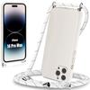 Protective Case - E.F.CONNECTION - for iPhone 14 Pro Max - Flexible - Silicone - Lanyard Included